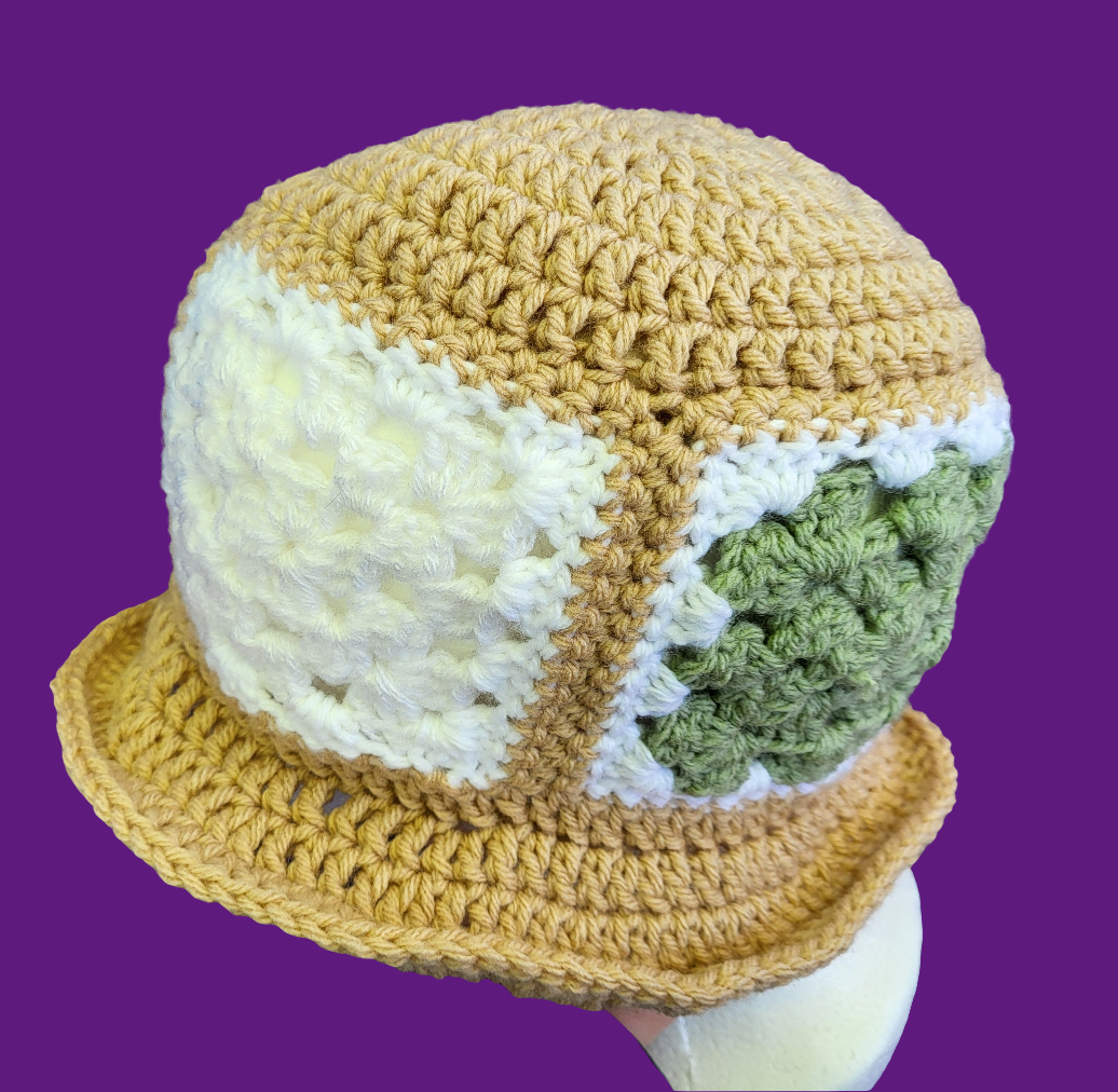 Granny Square Bucket Hat