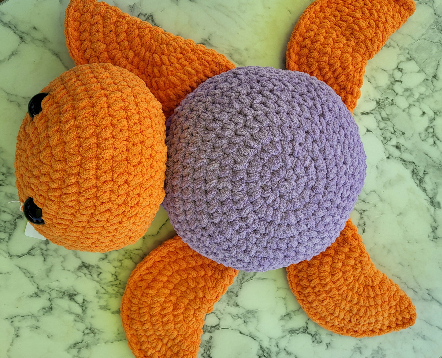 XL Crochet Turtle