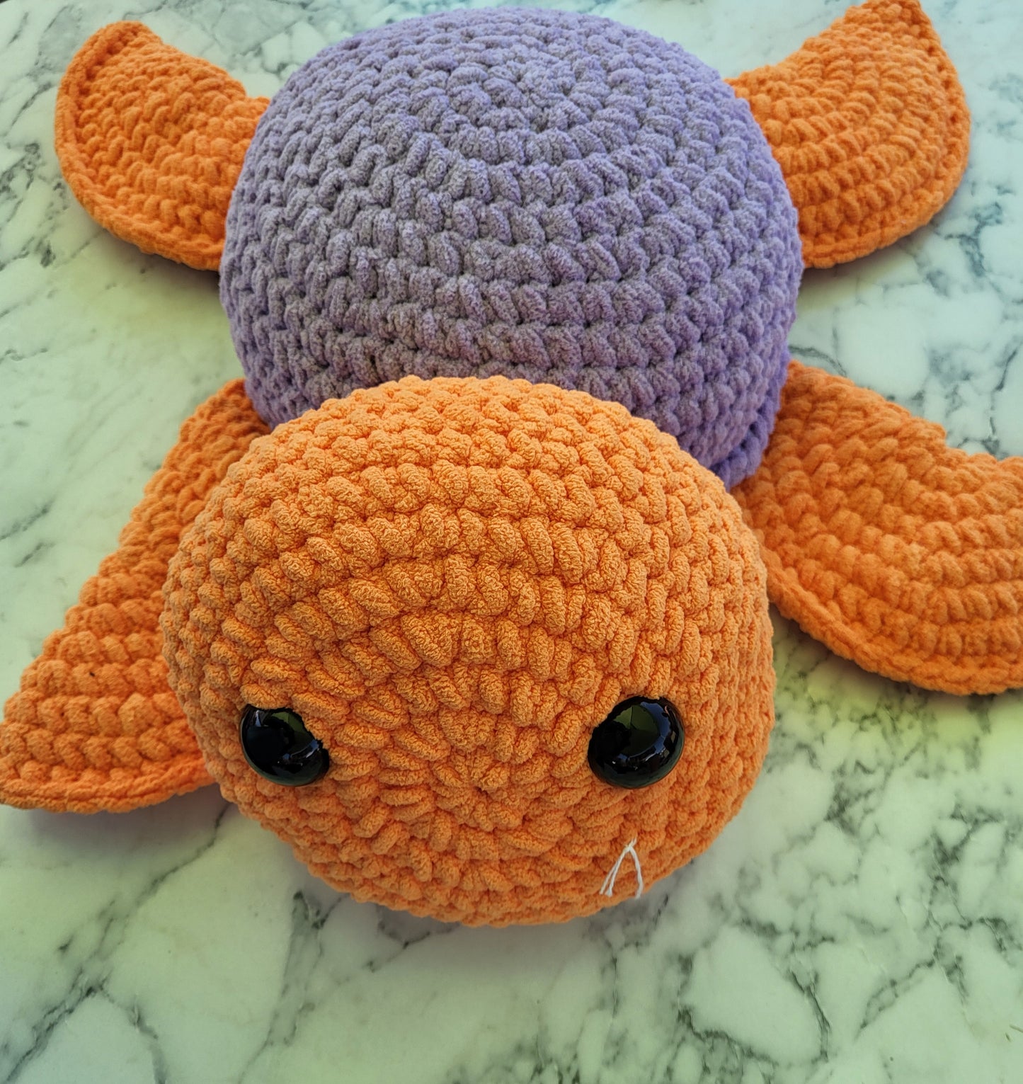 XL Crochet Turtle