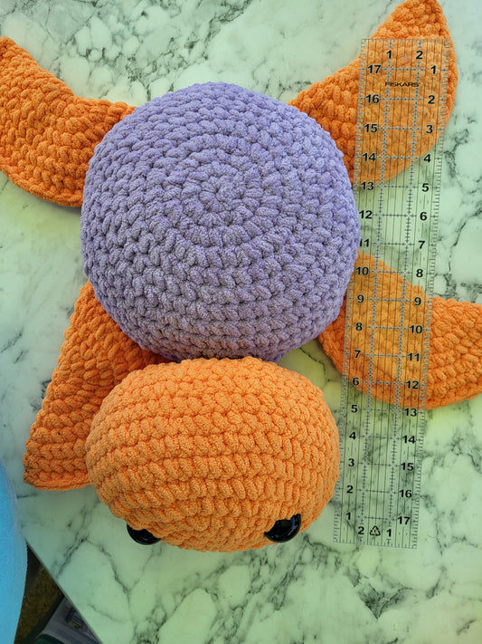 XL Crochet Turtle